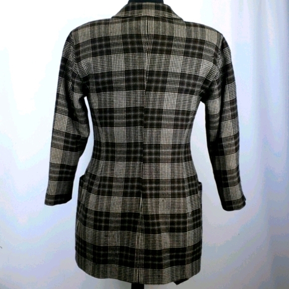 ESCADA Women's 100% Wool Tweed Blazer Jacket - Picture 6 of 6